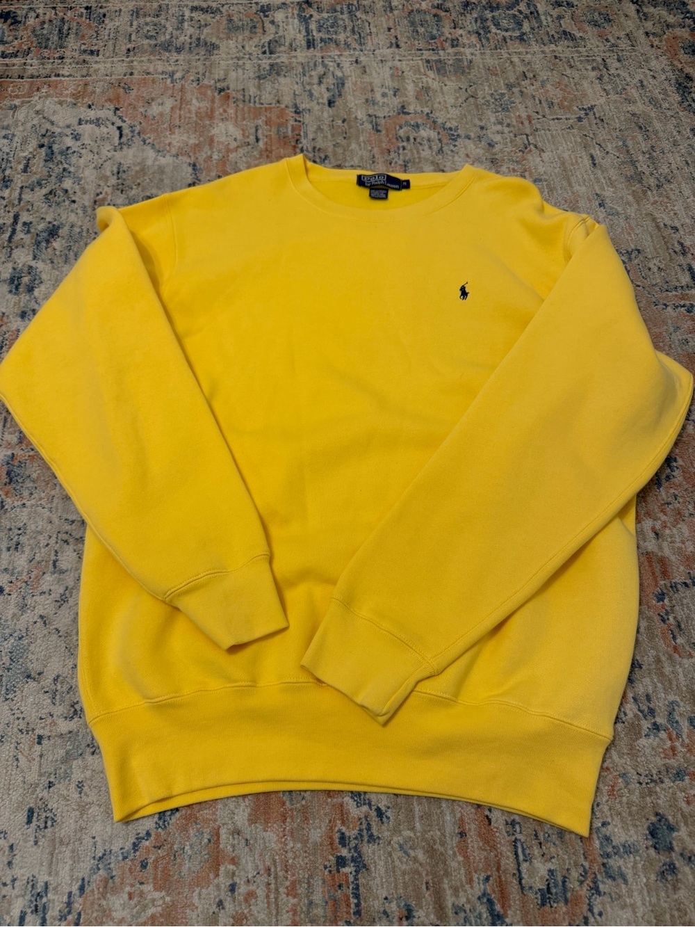 Ralph Lauren Women’s Yellow Crewneck Sweatshirt